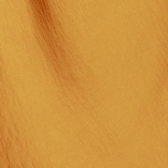 FREE PEOPLE What I Want Golden Yellow Satin Off-the-Shoulder Slip Dress (D10) - Picture 9 of 9